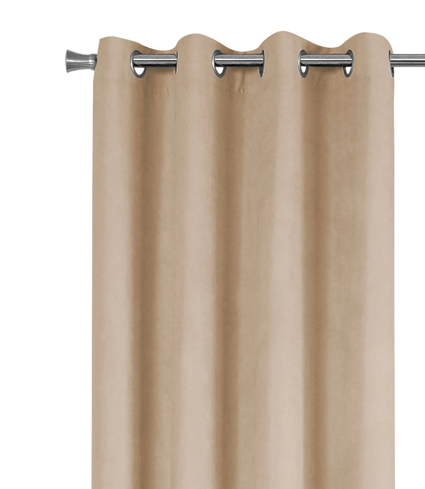 Brown Curtain Panel - I 9800