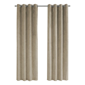 Cream Curtain Panel - I 9821