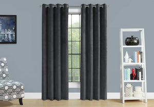 Grey Curtain Panel - I 9823