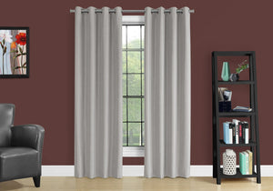 Silver Curtain Panel - I 9836
