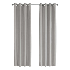 Silver Curtain Panel - I 9836