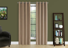 Load image into Gallery viewer, Brown Curtain Panel - I 9838