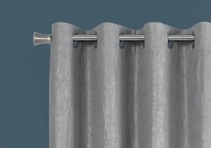 Silver Curtain Panel - I 9845