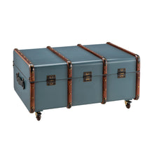 Load image into Gallery viewer, Authentic Models Stateroom Trunk Table, Petrol - MF040P