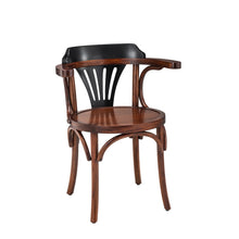 Load image into Gallery viewer, Authentic Models Navy Chair, Black/Honey - MF046Z