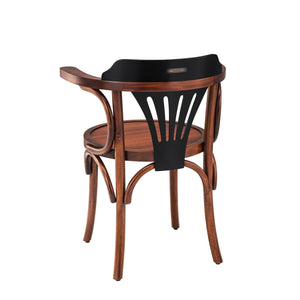 Authentic Models Navy Chair, Black/Honey - MF046Z