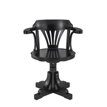 Load image into Gallery viewer, Authentic Models Purser&#39;s Chair, Black &amp; Honey - MF081