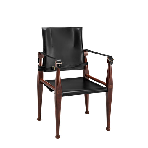 Authentic Models Bridle Campaign Chair, Black - MF122B