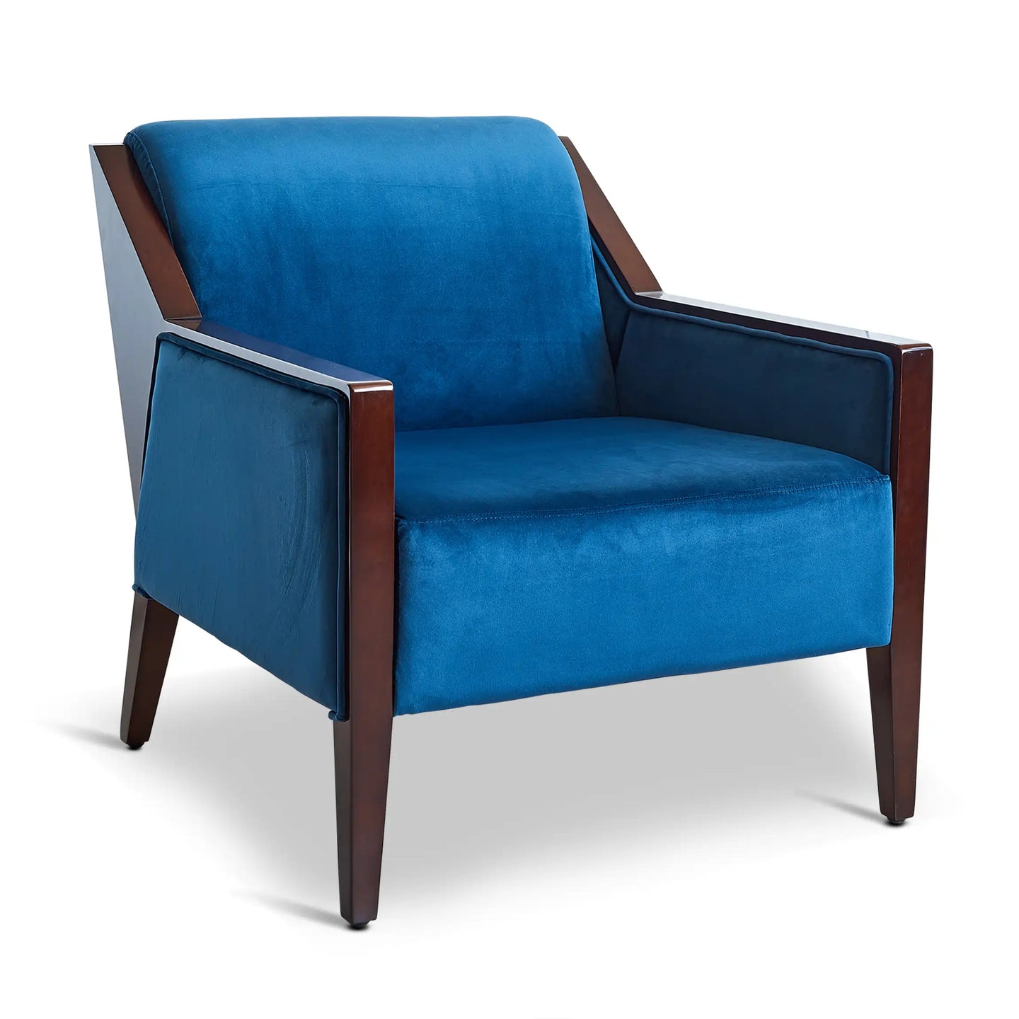 Authentic Models Club Lounge Chair, Velvet - MF405