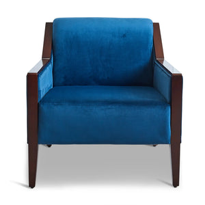 Authentic Models Club Lounge Chair, Velvet - MF405