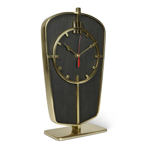 Authentic Models Art Deco Desk Clock, Gold - SC069G