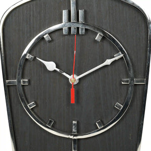 Authentic Models Art Deco Desk Clock, Silver - SC069S
