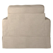 Load image into Gallery viewer, Sunset Trading Americana Box Cushion Slipcovered Chair | Linen