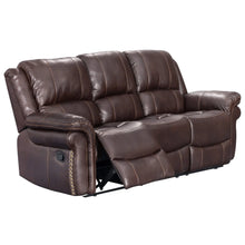 Load image into Gallery viewer, Sunset Trading Glorious Dual Reclining Sofa | Manual | Brown