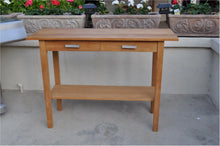 Load image into Gallery viewer, Atlanta Rectangular Serving Table w/ 2 Drawers and 1 Shelf