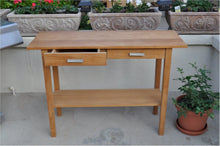 Load image into Gallery viewer, Atlanta Rectangular Serving Table w/ 2 Drawers and 1 Shelf