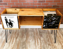 Load image into Gallery viewer, Audio Cabinet | Record Player Stand | Vinyl Record Display