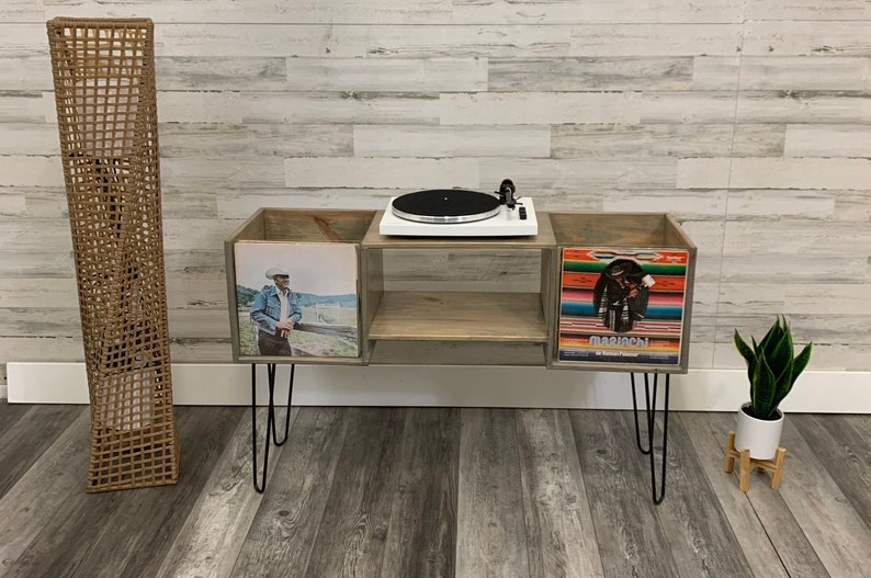 Audio Cabinet | Record Player Stand | Vinyl Record Display